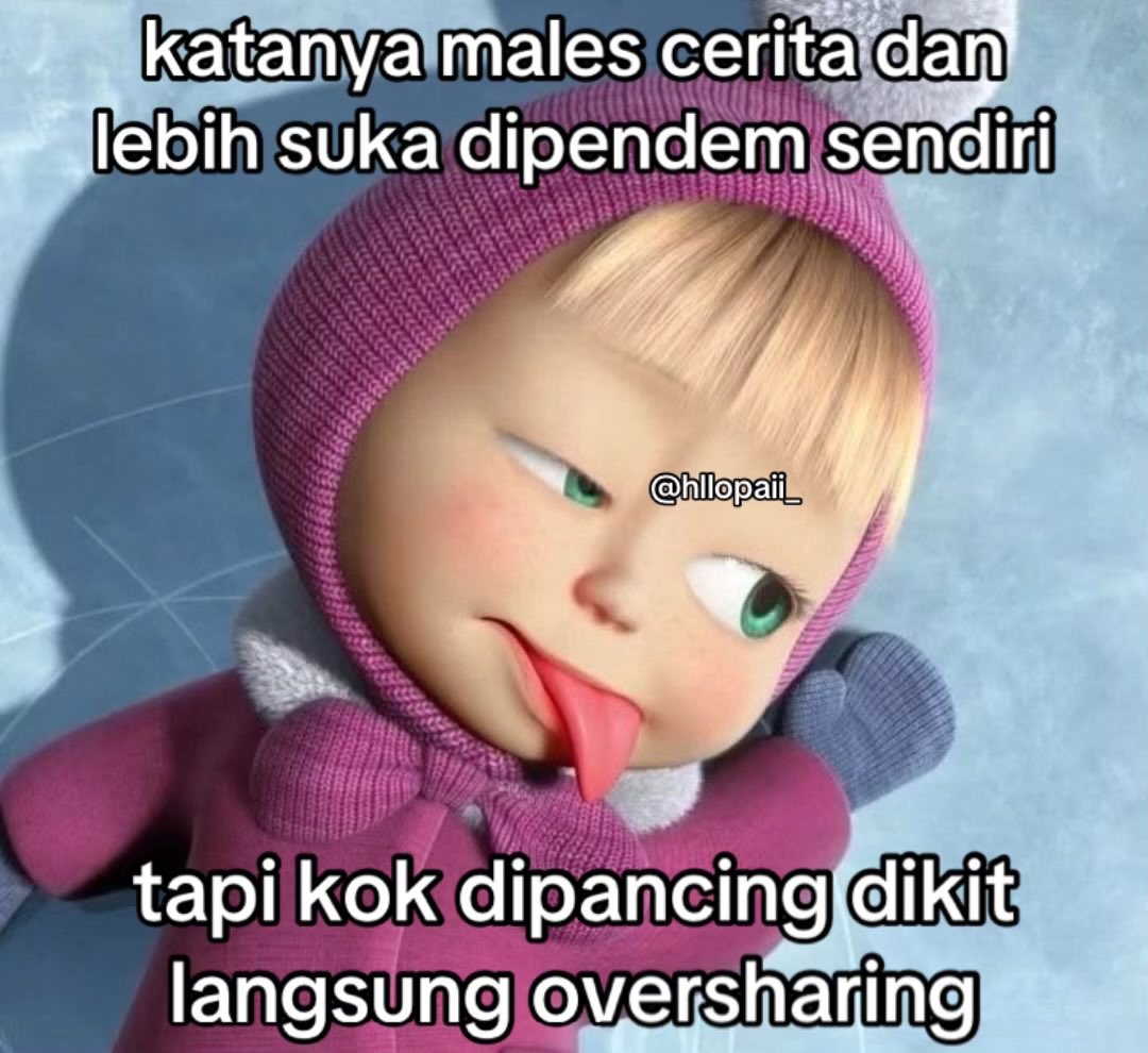 hllopaii_'s tweet photo. dipancing dikit langsung cerita😭 https://t.co/VOKWCMoCLH