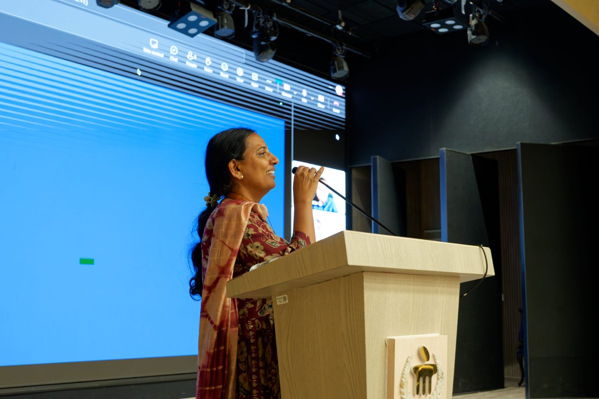 MIRM_blr's tweet photo. SANGAM | MIRM Alumni Talks – August 2026
MIRM hosted alumni Dr. Sumitava Dasidar (UCL) and Dr. Nisha Nair Dastidar (Spur Therapeutics) for engaging talks on genome editing, rare diseases & AAV gene therapy.
#MIRM #SANGAM #AlumniTalks https://t.co/nbbInxkO7Q