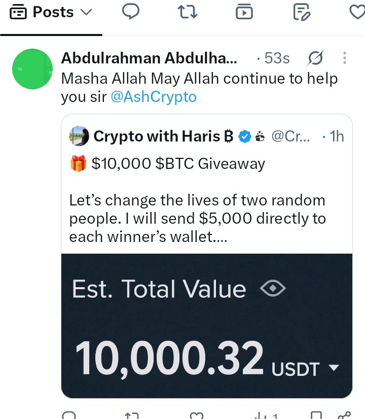 engineer380's tweet photo. @Crypto__Haris I always recommend you, sir, because I truly believe in you. Insha Allah, one day I will be among the winners too. Thank you so much for the love, support, and motivation you continue to show your followers. May Allah continue to bless you and increase you in success. 🙏❤️ https://t.co/g1JZom7bfK