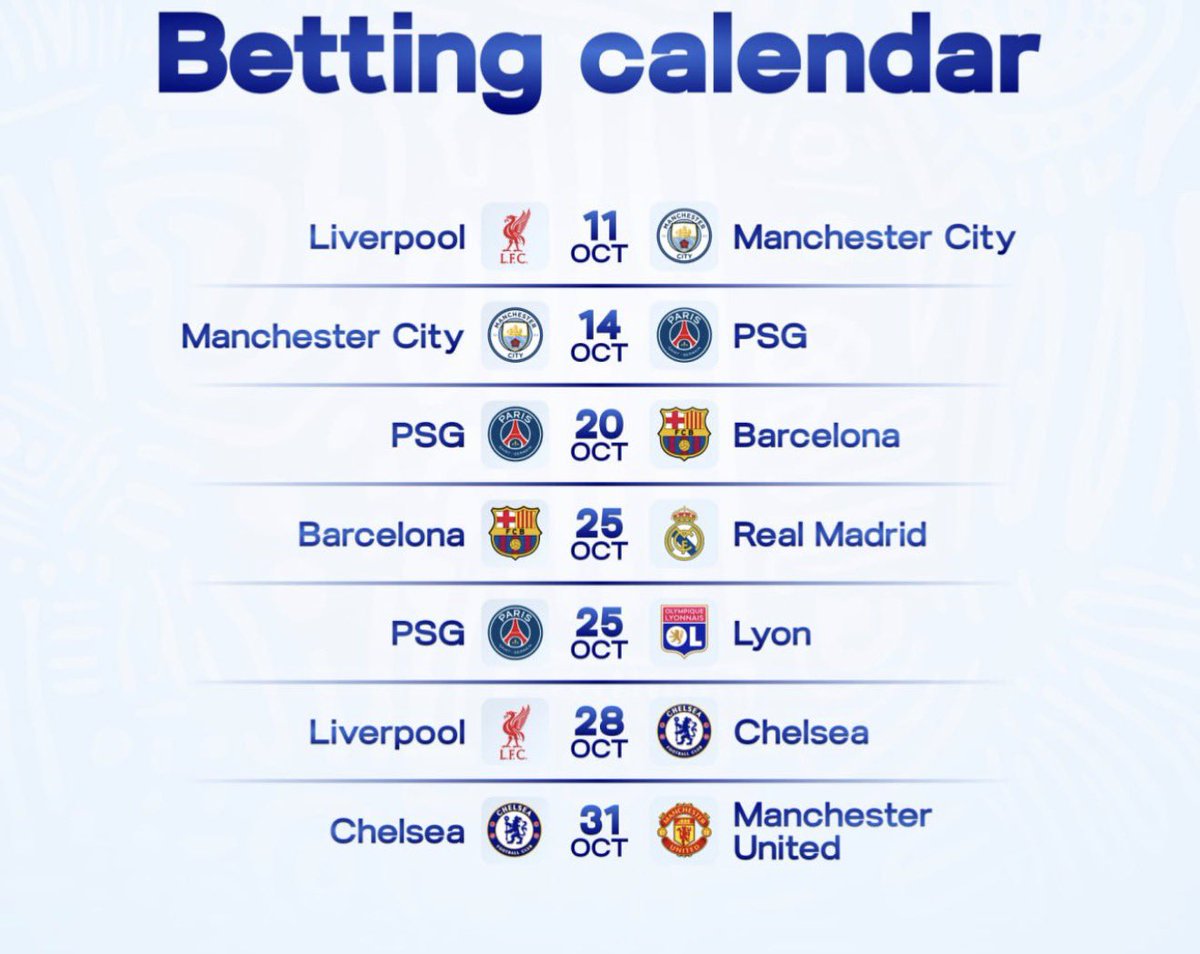 Aiprotips1's tweet photo. October has very good fixtures ✅ https://t.co/gCYqIsAzqP
