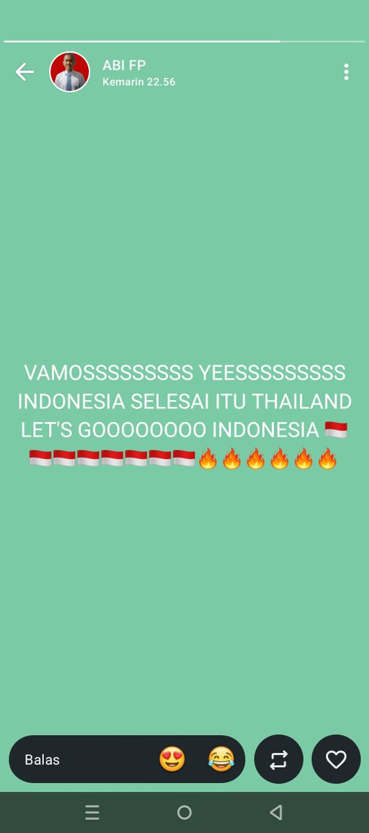 AbiErpan's tweet photo. @aewin86 Status wa anak saya pas bang emil ngeblok penalti dan juara. 

Kasih ke pengamat itu om https://t.co/fD4C17WHlC