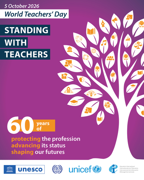 globaleducation's tweet photo. The Global Campaign for Education stands with teachers worldwide in the fight for their rights and the professionalisation of the teaching profession.  

Teachers are the vanguards of learning, critical thinking and discernment for the future. In a world shaped by climate change, conflict, inequality and rapid technological change, teachers do far more than deliver knowledge. They help learners understand complexity, distinguish truth from misinformation, build empathy and solidarity, and develop the knowledge, values and skills needed to shape a better present and future.

Teachers cannot fulfil this role without adequate support. Governments should invest in teacher professionalisation, decent working conditions, fair compensation, social protection, and health and welfare.  Teachers are at the forefront of delivering quality education, one of the most essential public services.