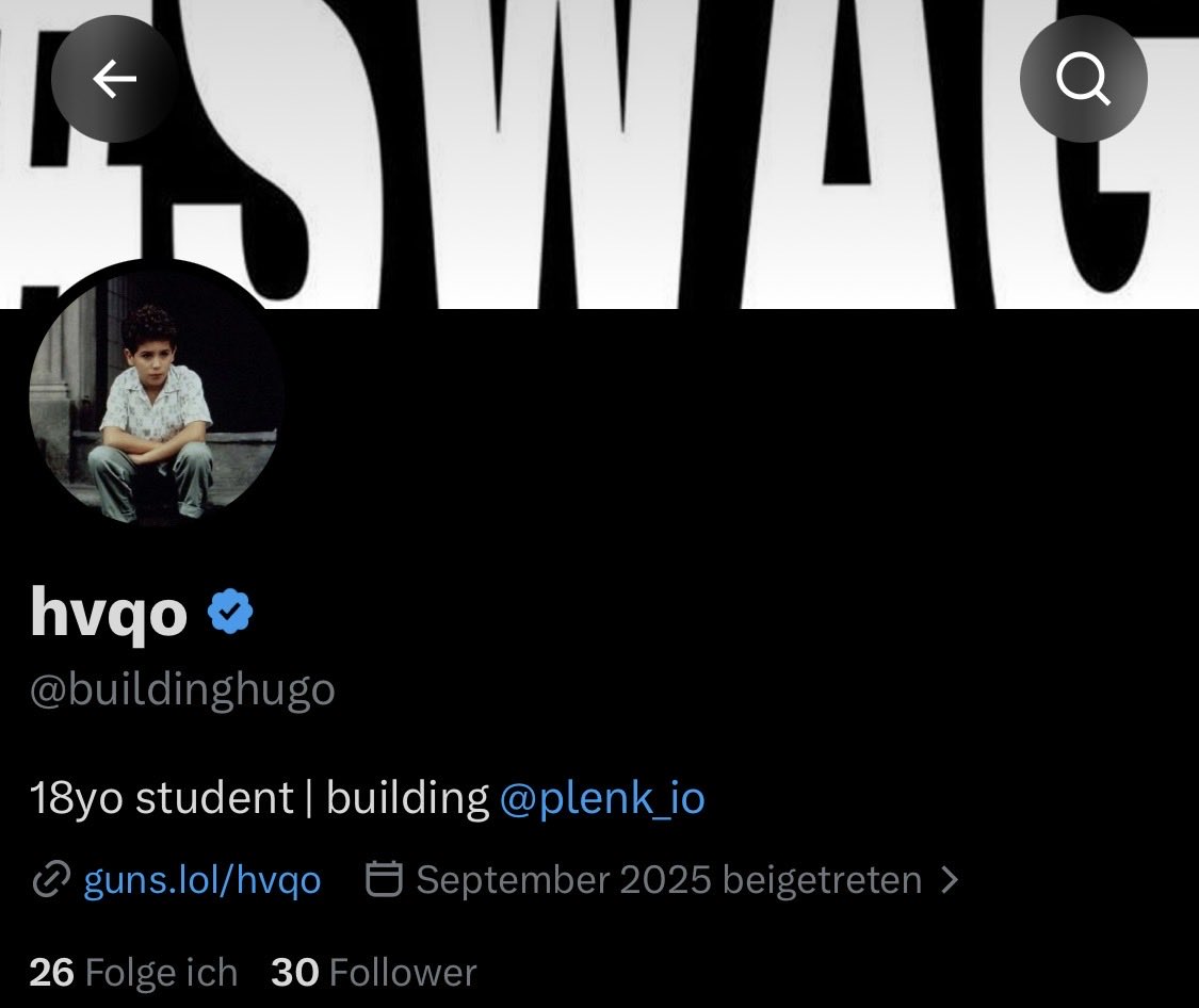 buildinghugo's tweet photo. After 3 days, I finally reached 30 followers.

I was struggling first but now its going well!

If youre a founder, then lets connect! https://t.co/TRNUSB67UJ
