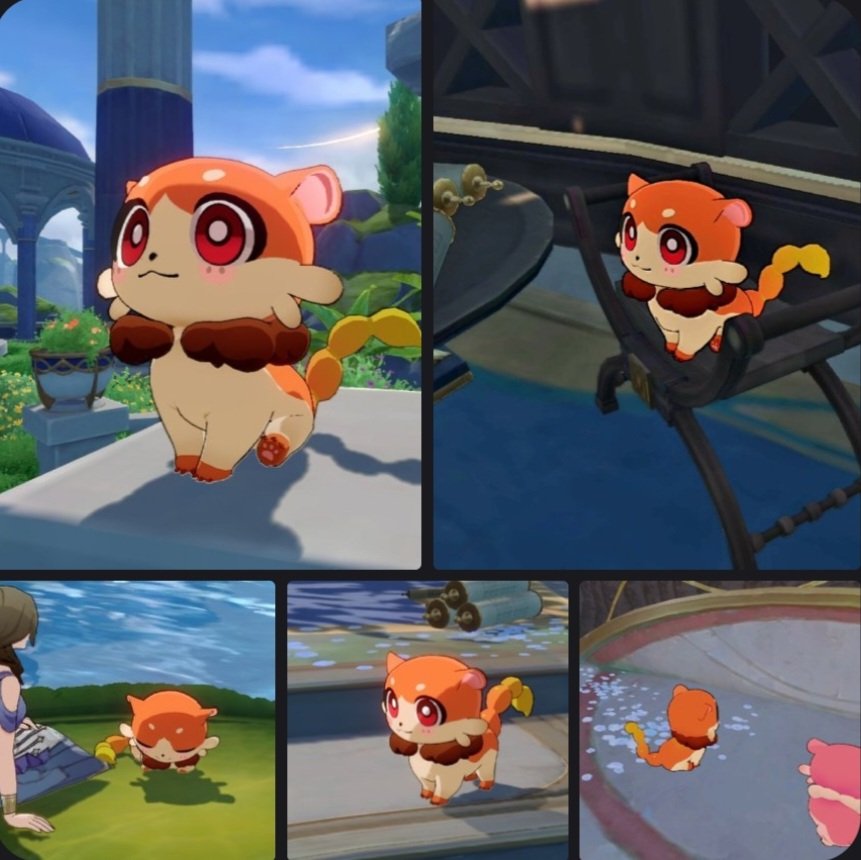 yumeria_ave's tweet photo. They're evolving!? Apparently they updated all the fig stew lookalikes??? So now they have scorpion tail compared to little defenseless kitten that is fig stew 😭 https://t.co/1SK0dXglcX
