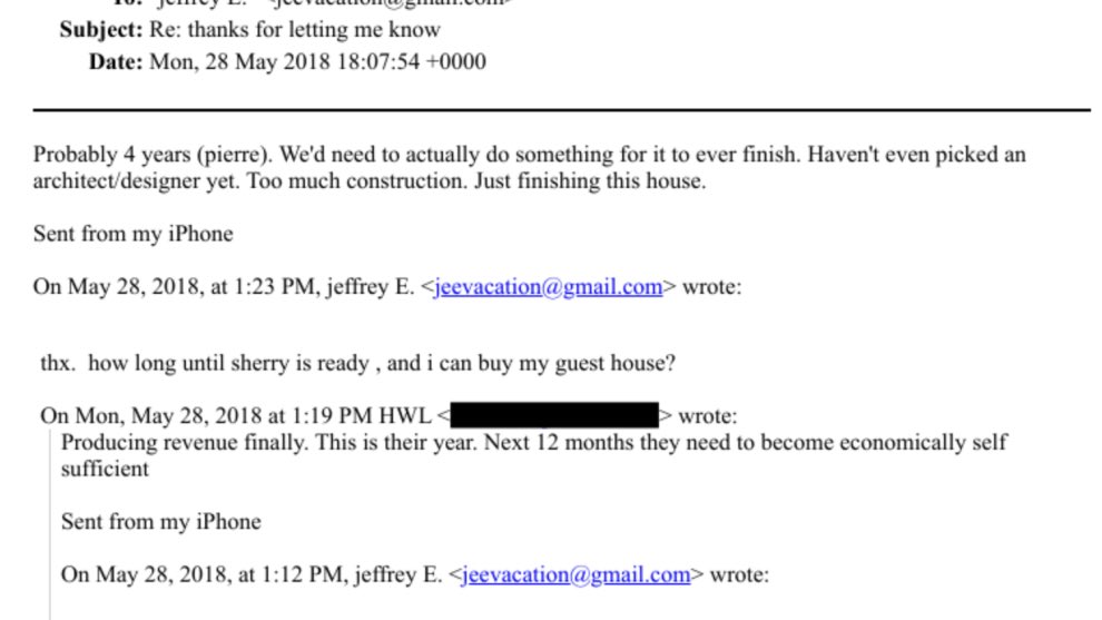 Truthtellerftm's tweet photo. Still wondering why they won’t release the remainder of the Epstein files?

Too many Trump regimes members are in it, and it gets too obvious when so many whistleblowers get suicided like Simon Andriesz! 

Here is Epstein and Lutnick talking business after Lutnick said he cut off ties with Epstein in 2005!