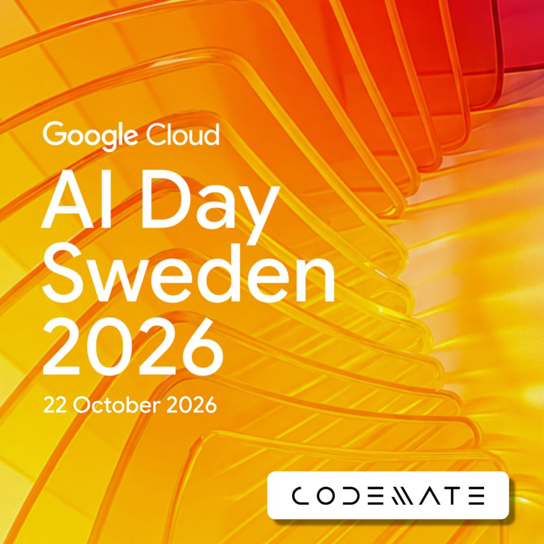 CodemateLtd's tweet photo. We’re joining the Google Cloud AI Day Nordic tour! 

📍 Oslo - 13 Oct
📍 Stockholm - 22 Oct
📍 Helsinki - 28 Oct

Come and meet us to talk agentic AI in production and hear what we’ve learned from bringing AI into real customer service environments.

See you on the road! 👋 https://t.co/O09jdtzMZ6