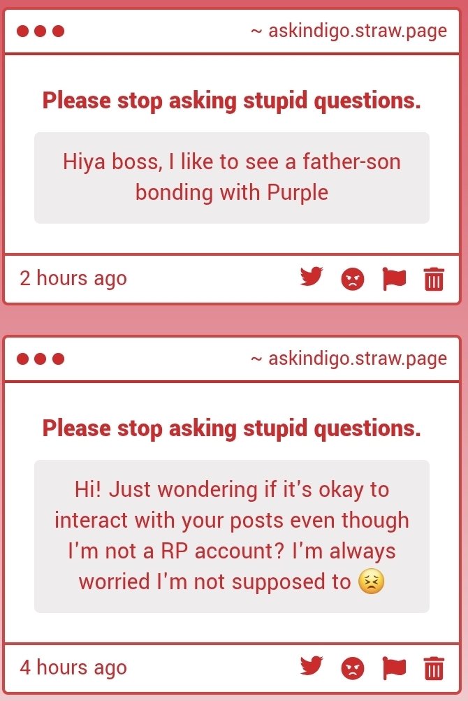 impostorleader's tweet photo. I would if I knew where my daughter is...

(Yes it's alright! Thank you so much for asking. Non-rp accounts are free to interact!) https://t.co/MQESYtAXHD