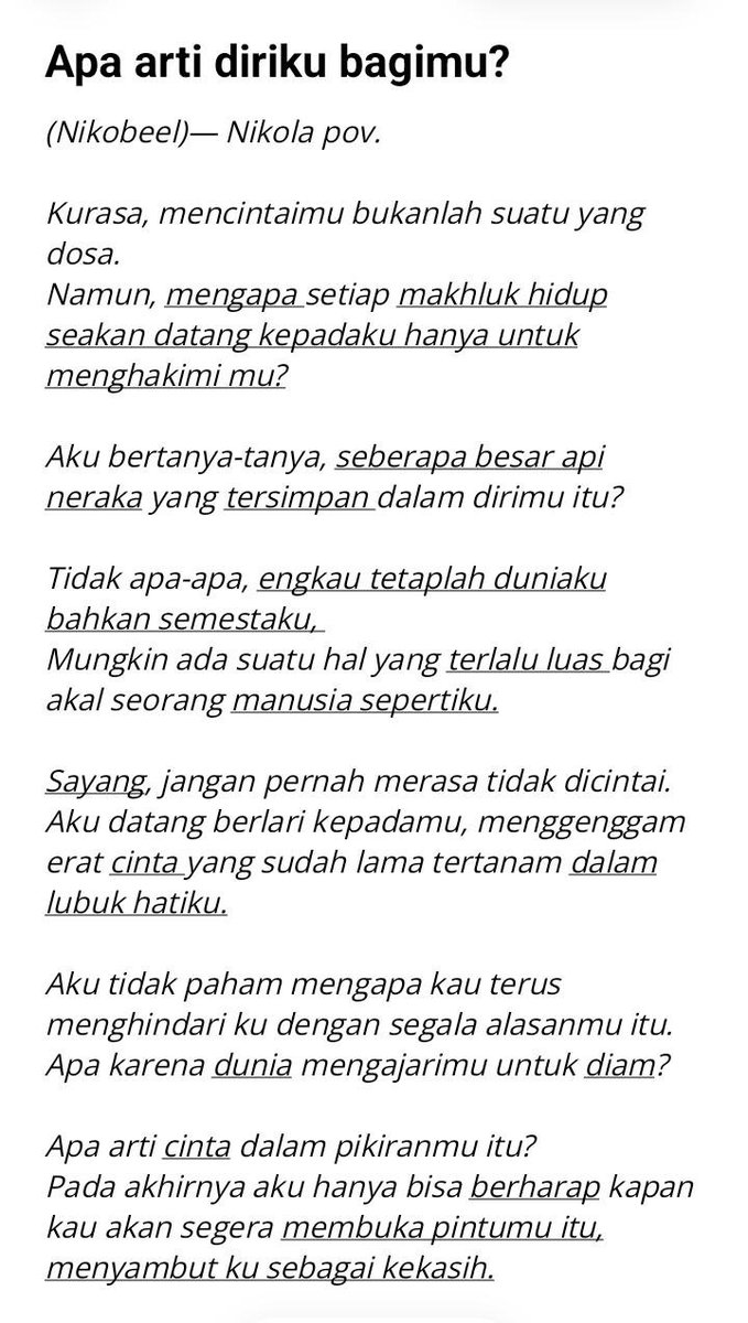light_stormx's tweet photo. ternyata nyusun kata susah juga.. #tesbeel https://t.co/XqevXv6uNW