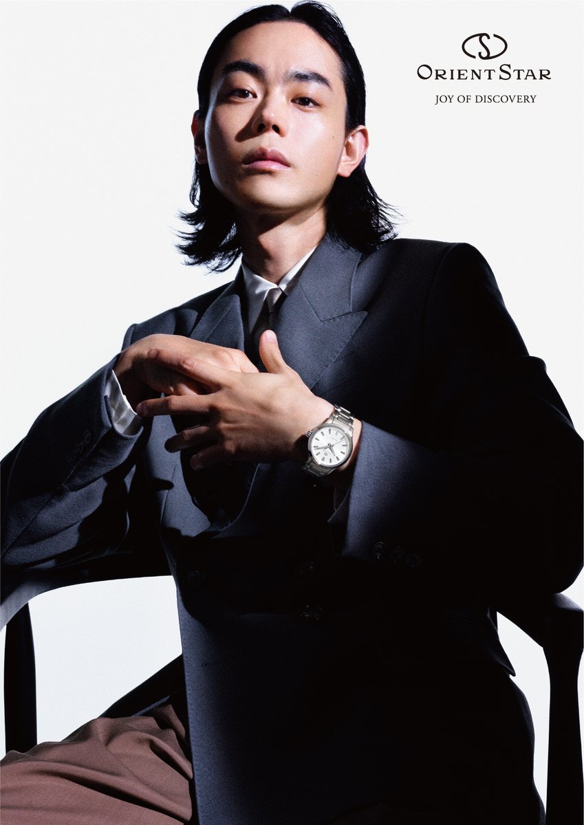 oricon's tweet photo. 菅田将暉「Orient Star(オエリエントスター)」
75周年アンバサダーに就任
⠀
デビュー17周年…これまでの活動を回顧
イントネーション「そろそろ直さないと(笑)」
⠀
✍🏻インタビュー全文
https://t.co/Ee27ZYPmvO
⠀
#菅田将暉 @sudaofficial https://t.co/mjxQte3ef6