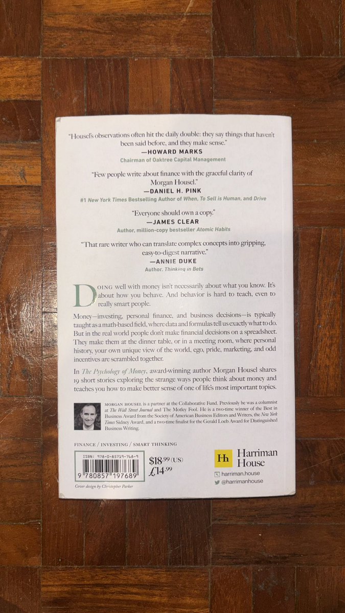 goltreas's tweet photo. @basebuku tambahan lagi. the psychology of money (english version)

yang ini gak disampul tapi tetep masih apik dong 🫶🏻

harga tertera ya! https://t.co/3ShSkoFGow
