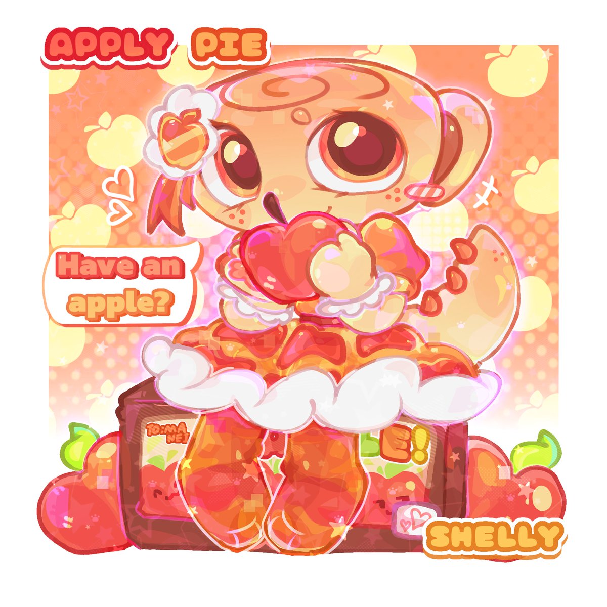 Baguaporridge's tweet photo. 我朋友说想看我画这个皮肤🥹🫶💕💕
#shelly #dandysworld https://t.co/BwGygGbeck