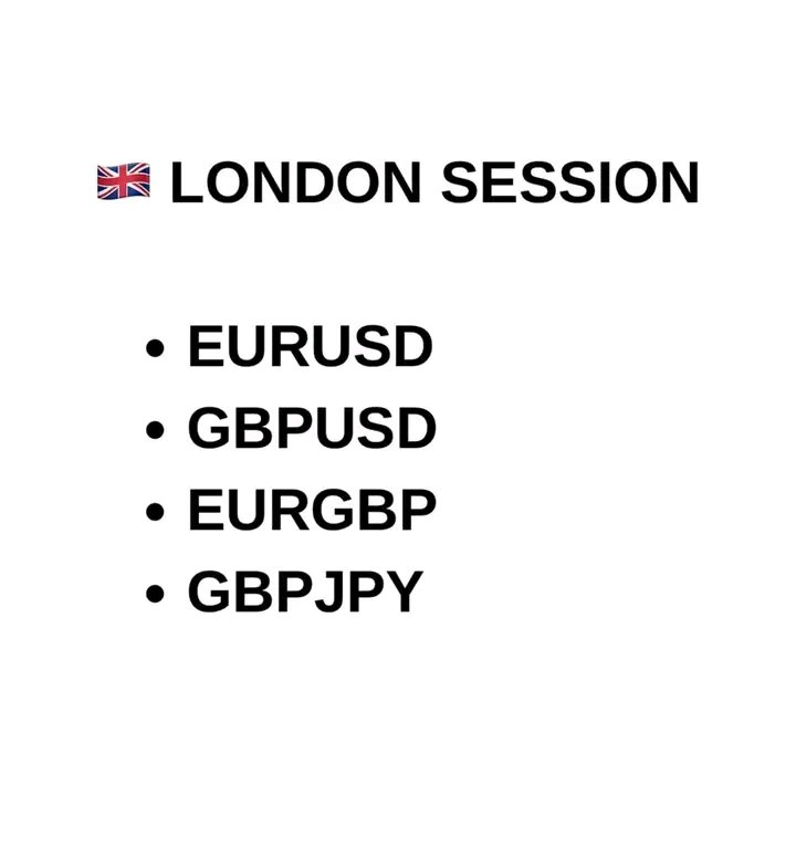 _REAL_FX's tweet photo. CURRENCY PAIRS TO TRADE PER SESSION 🌍📊

Different forex sessions have different levels of activity and liquidity. Instead of watching every pair, you can build a watchlist around the session you are trading.

1️⃣ ASIA SESSION 🌏

* USDJPY
* AUDJPY
* AUDUSD
* NZDUSD

2️⃣ LONDON SESSION 🇬🇧

* EURUSD
* GBPUSD
* EURGBP
* GBPJPY

3️⃣ NEW YORK SESSION 🇺🇸

* EURUSD
* GBPUSD
* XAUUSD
* USDCAD
* USDJPY

4️⃣ LONDON + NEW YORK OVERLAP 🔥

* EURUSD
* GBPUSD
* XAUUSD
* GBPJPY

💡 SIMPLE IDEA

Asia → JPY / AUD / NZD pairs
London → EUR / GBP pairs
New York → USD-related pairs + Gold
London + New York → Major pairs with strong overlap

This is a watchlist framework, not a rule that these pairs must be traded during these sessions. Market conditions, volatility, news, liquidity and your setup still matter.

Choose the session you want to trade, focus on a smaller watchlist, and wait for your own model to develop.

⚠️ For Educational Purpose join my Free telegram channel 👇