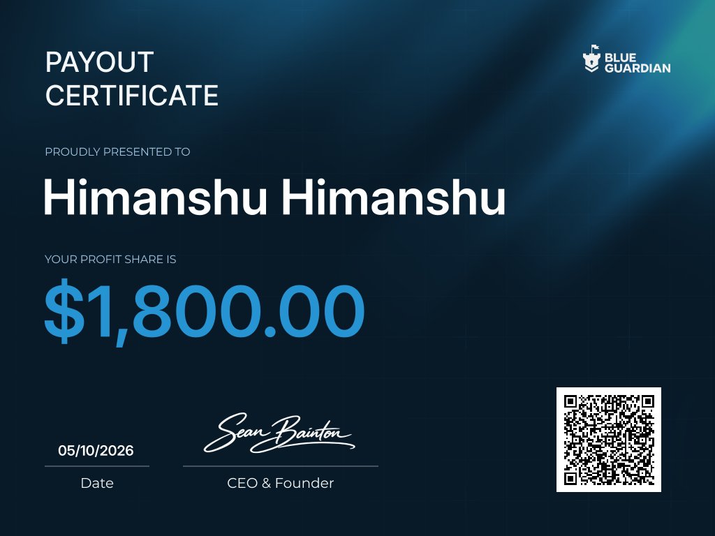 Manavtx7's tweet photo. Another  10th  payout of the year.
 secured from @GuardianFutures  💙💰

Grateful to @GuardianFutures for the opportunity and for being a part of the journey. 🙏

Stay disciplined. Stay consistent. Trust the process. 🚀

And this is just the beginning… 🔥 https://t.co/n4ZCw0OSla