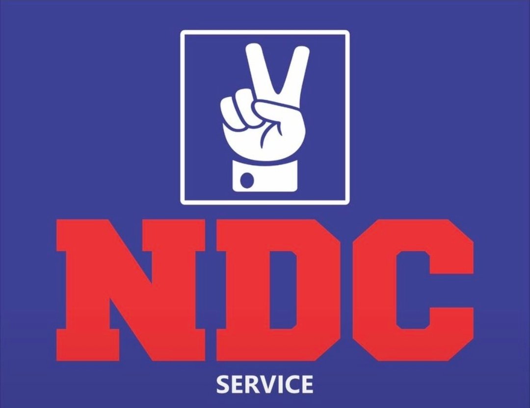 JudeHeavenly's tweet photo. Finally, INEC has officially accepted and updated to the official logo of the NDC.

The INEC website shows the the two fingers up, with blue background and the NDC inscription on it in red .

This is a step forward in the right direction in our movement to rescue Nigeria and get it working again. Congratulations 🎊 to us.

It's time to get to work now without any confusion and doubt.

Let's gooooo!

NDC! Service to the People✌️