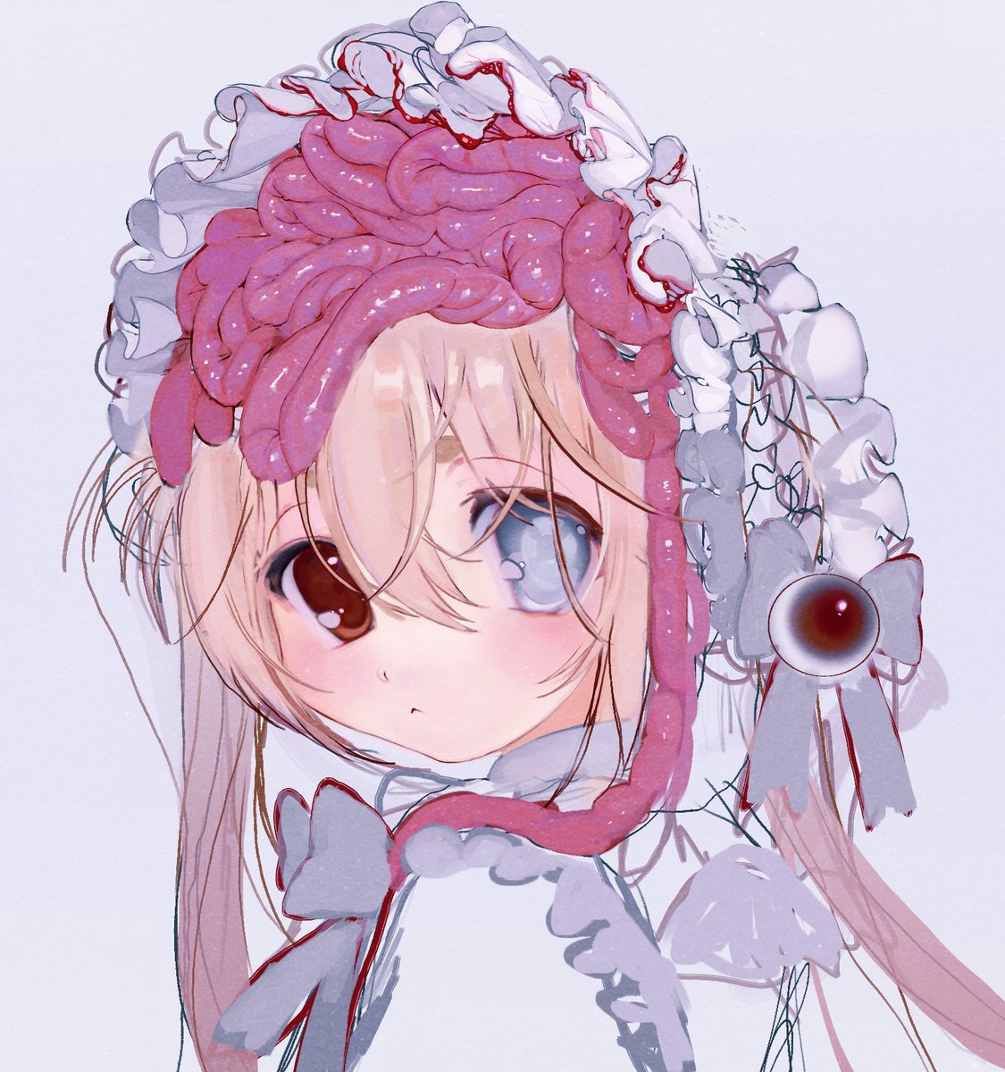 diemilko's tweet photo. Gut Bonnet doodle https://t.co/KqB5TSR2ab