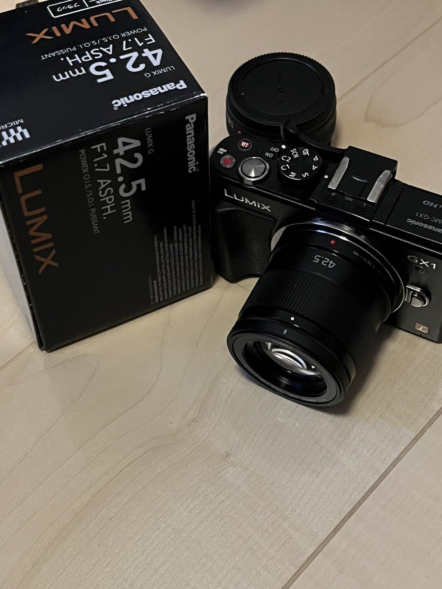 INU_them_all's tweet photo. MNG...
lumix 42.5mmf1.7
中古相場もまあまあなのに、なぜかフジヤカメラに3万の新品があって嬉しいナ https://t.co/AbSv493jJW