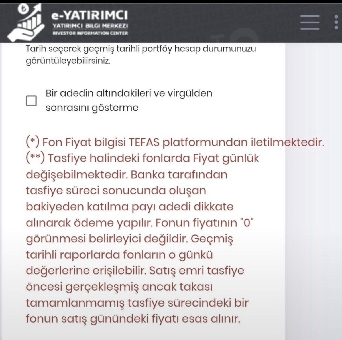 35mustafa20's tweet photo. 16 Eylül 13:00/13:30 öncesi emri PBLK olmuş #TLY ve #TP2 yatırımcılarına ödenmesi gereken fon fiyatı;

“Satış emri tasfiye öncesi gerçekleşmiş ancak takası tamamlanmamış tasfiye sürecindeki bir fonun satış günündeki fiyatı esas alınır”👇👇👇👇👇

#PBLKhemenöde
#PBLKOdemebekliyor https://t.co/BoDWataZ2b