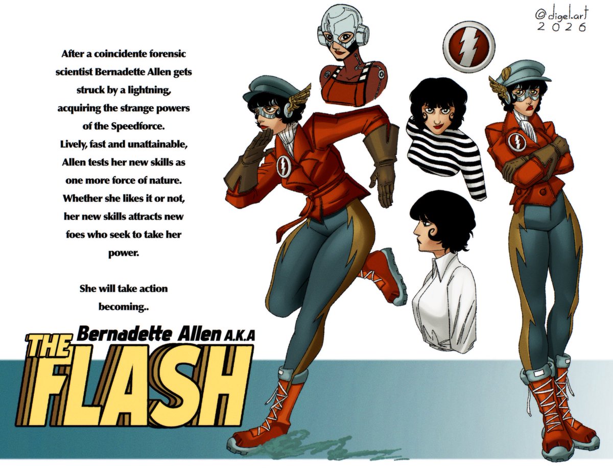 64Digel's tweet photo. DC: Alias: Bernadette Allen, a.k.a The Flash ⚡️
.
#theflash #lanterns #dccomics https://t.co/PLlBgaAKbu