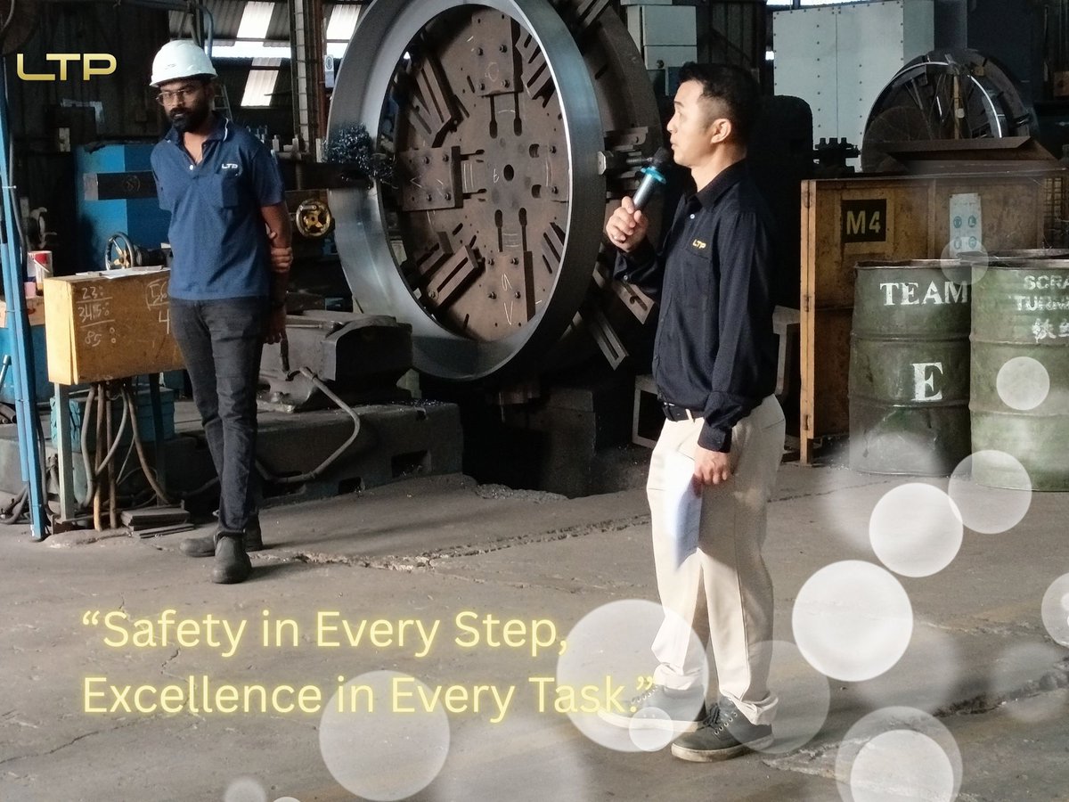 EngineeringLtp's tweet photo. “Before We Build, We Talk Safety.” 
#SafetyFirst #awareness #teamwork #responsibility https://t.co/8QfXHAcoze
