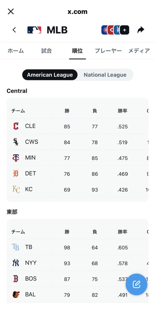 topps5card's tweet photo. Xっていまこんなタブもあるの！？😳
いつからあるんだろ…全然知らなかった。

めっちゃいいじゃん！ https://t.co/cPWOQmVghE