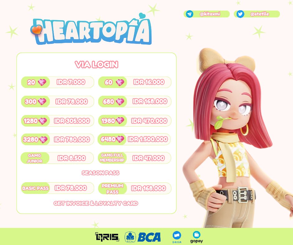 cistorice's tweet photo. t. top up robux vilog, visend, heartopia, tot

t. #zonauang wts wtb (2) https://t.co/C42mp8uaql