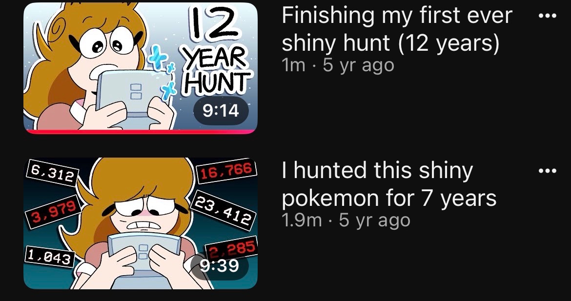 Jade64_Real's tweet photo. “Insane dedication” my brother in christ candyevie did two hunts that lasted 7 and 12 YEARS respectively a few weeks is literally nothing https://t.co/SRDh8m43tf