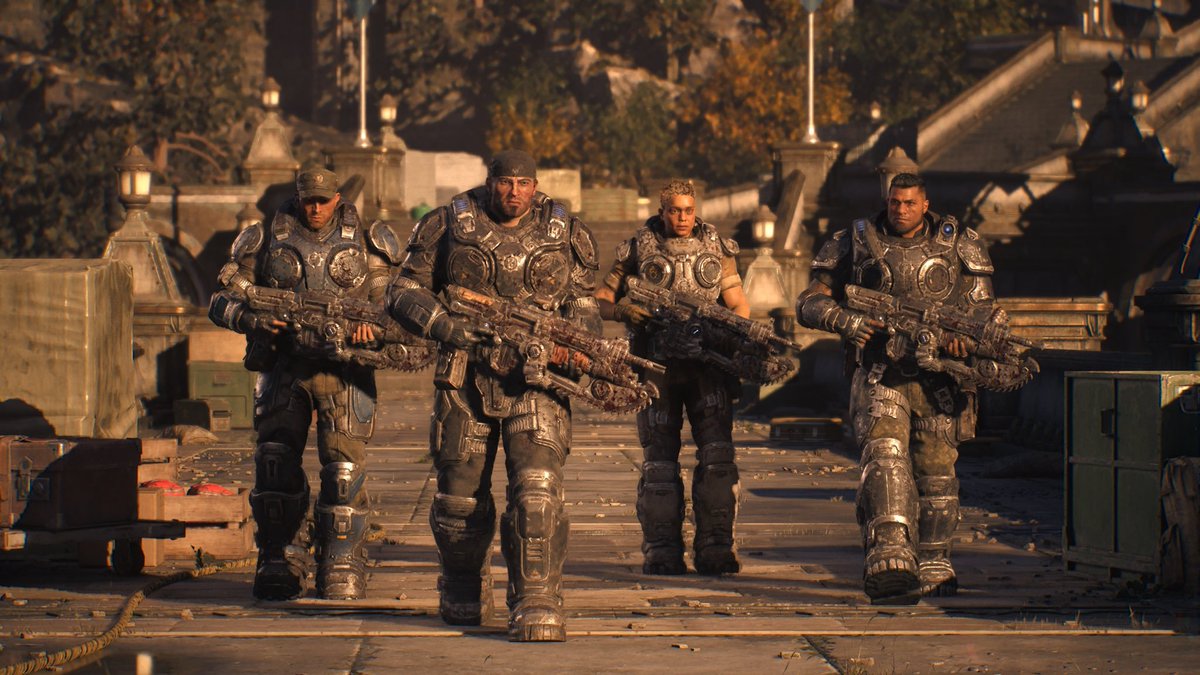 Chris_Punkk's tweet photo. Ya terminé la campaña de Gears E-Day
Y que juegazo
Llegando a ser una de mis favoritas
La jugabilidad, la Historia los personajes, todo! De verdad empatizas con todos y ves miedo y sufrimiento que van dejando los locust
La franquicia ya necesitaba esto
Felicidades @CoalitionGears https://t.co/kgVsG2vjox