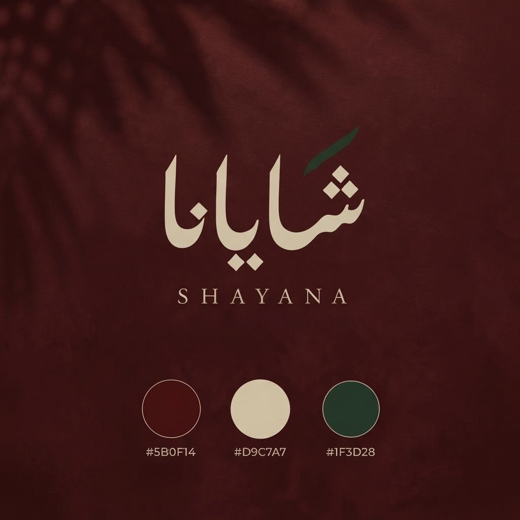 sara_designer0's tweet photo. من أعمالي | تصميم هوية بصرية لشايانا 🌱 https://t.co/V8CQV6dHnK