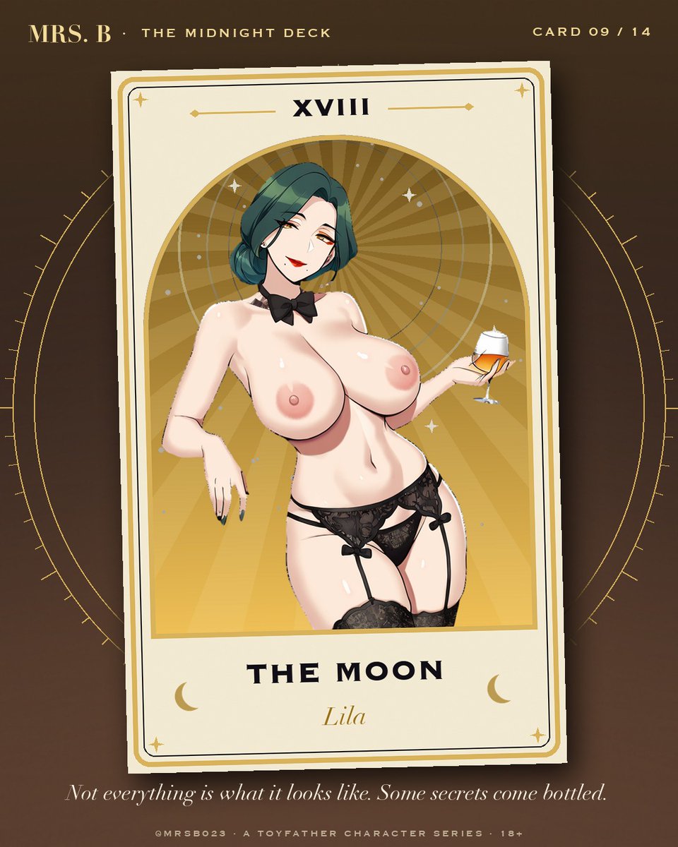 MrsB023's tweet photo. Card nine: The Moon. 🌕

Not everything is what it looks like. Some secrets come bottled — Lila's certainly does.

What's the best-kept secret on your shelf?
#MidnightDeck #MeetTheGirls #ToyFather https://t.co/uKxQIrNXiG