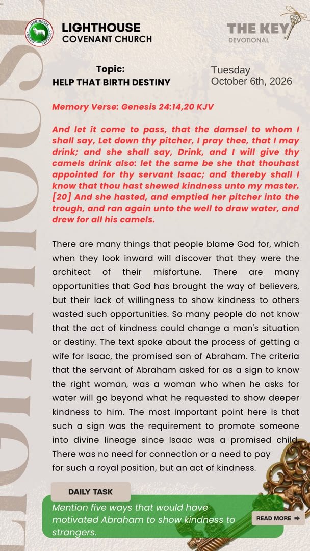 Obasoto_Obafemi's tweet photo. The Key Devotional https://t.co/MCGp7ZFt74
