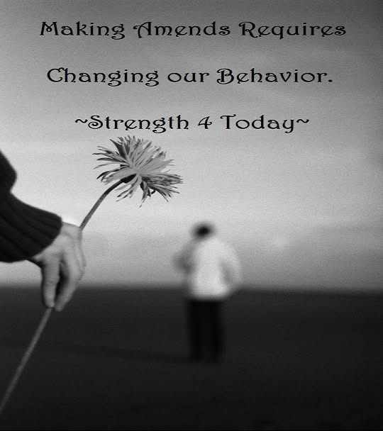 Strengthfor2day's tweet photo. Making Amends Requires Changing Our Behavior.
#Amends #Change #Behavior #RecoveryPosse #Strengthfor2day https://t.co/YEGsOFdPdi
