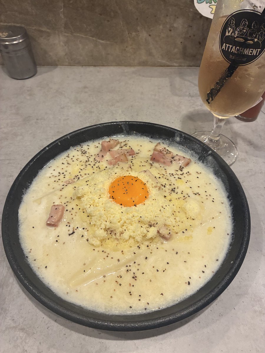 CsRt_963's tweet photo. カルボナーラ🍴 https://t.co/aaUOQmsPs0