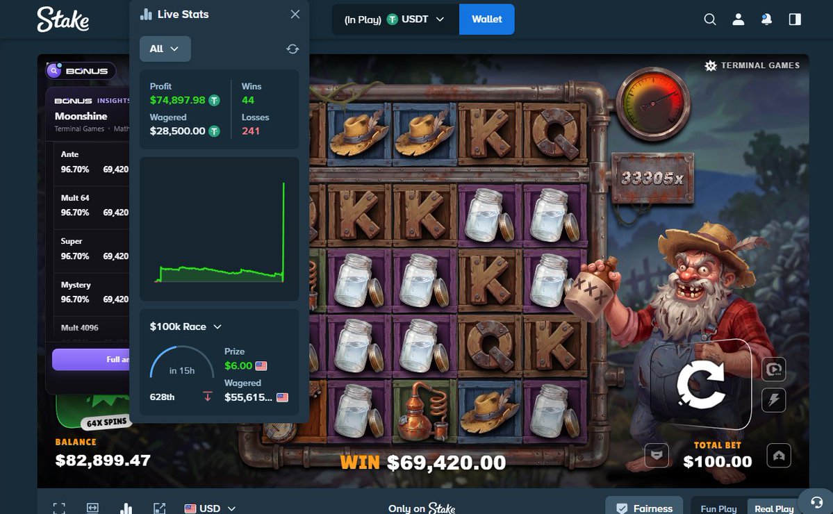 Funnyhoodvidz's tweet photo. THIS IS MY NEW FAVORITE GAME. THE 64X SPINS ON THIS MOONSHINE GAME IS CRAZY. THIS MIGHT BE THE NEW WAYLANDERS.

Tipping out a few!!! 

Must follow me, like, repost, and include stake name or usdt address. https://t.co/CK1LcpSEjo