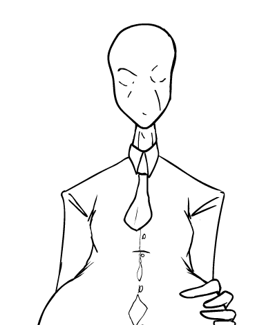 Theyhearme's tweet photo. My friend wanted me to draw Pregnant Slender Man, he chlll tho or whateves https://t.co/Zy3xkx1nuk