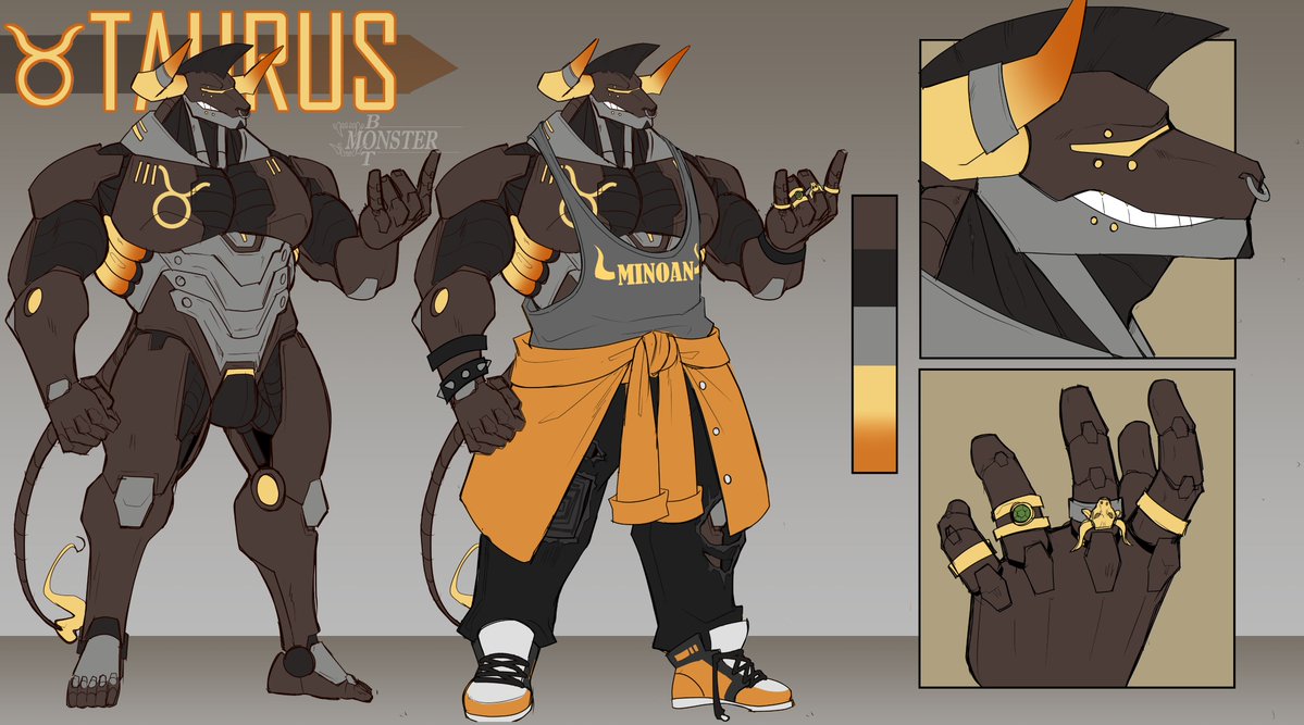 SbThBn's tweet photo. character is Taurus, an adopt from @/BaptizedInSqrt that I got recently https://t.co/z1JjZG2LW8