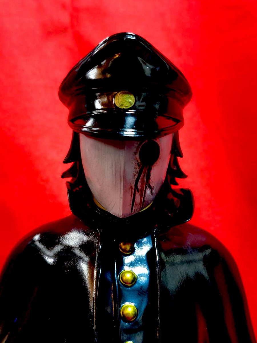 NAGARE6666's tweet photo. 帝國風紀　暗闇くん

刀鋭の美学
死翠　明鏡（しすい　めいきょう）

#sofvi  #ソフビ #帝國風紀暗闇くん https://t.co/OMX6ER9XJW