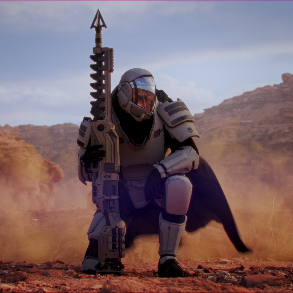 plot_coalition's tweet photo. Dust Devils // Borderline Justice 
Episode 5 of Heroes of the Galactic War is now in production 
#helldivers #helldivers2 #spacecowboy https://t.co/ClkXG1wLhq