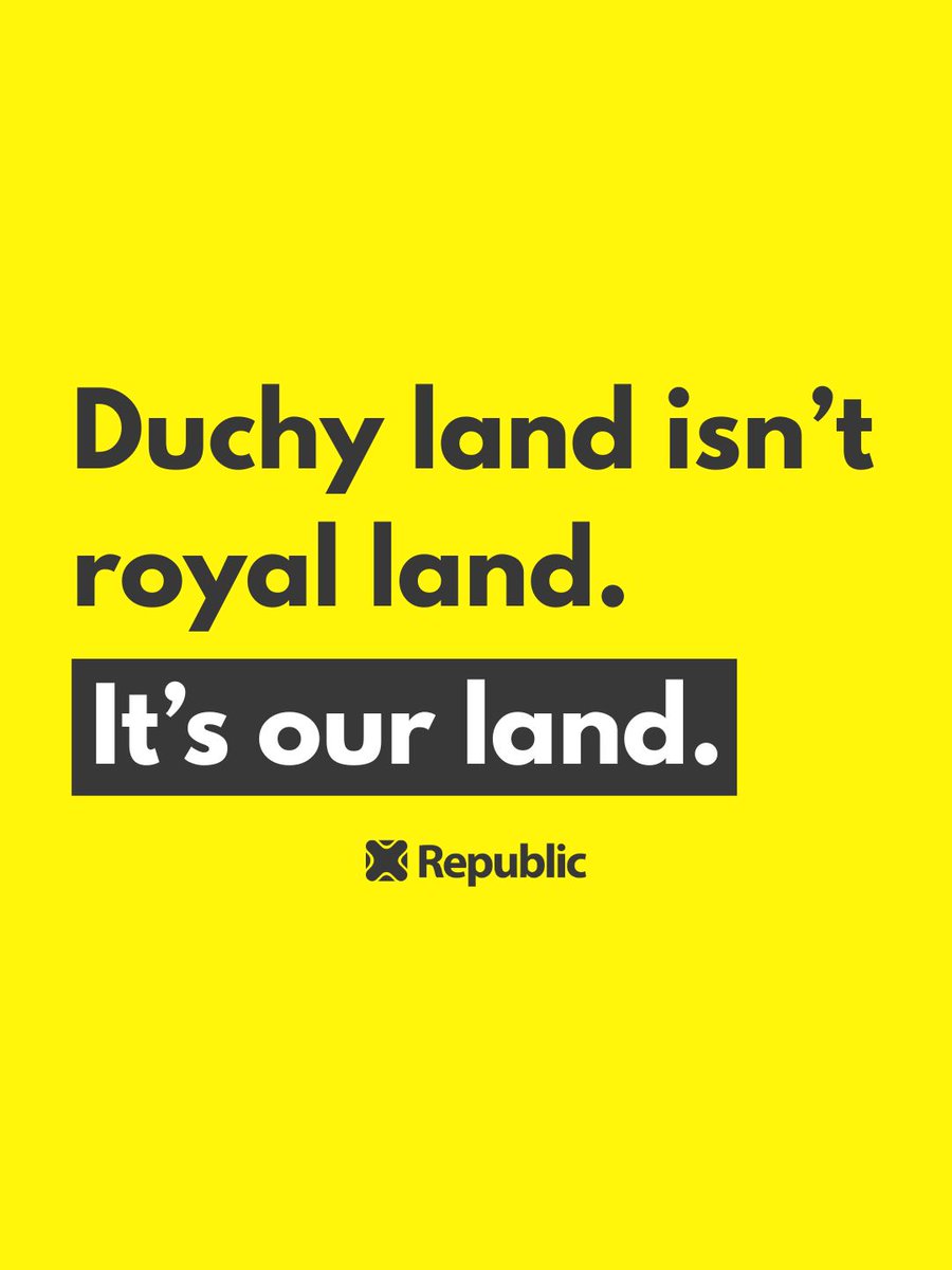 RepublicStaff's tweet photo. Don't let anyone tell you otherwise. #NotMyKing #AbolishTheMonarchy #DitchTheDuchies https://t.co/qi32LgSLzq