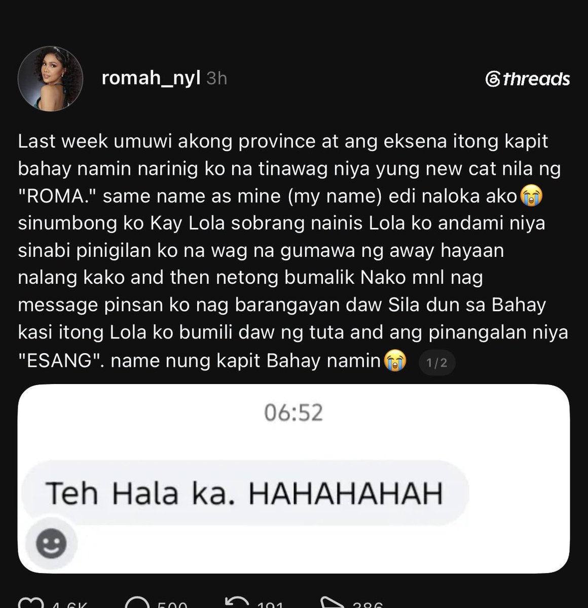 akobaloy's tweet photo. This level of pettiness is everything 😭😭 https://t.co/v55mZM1Goj