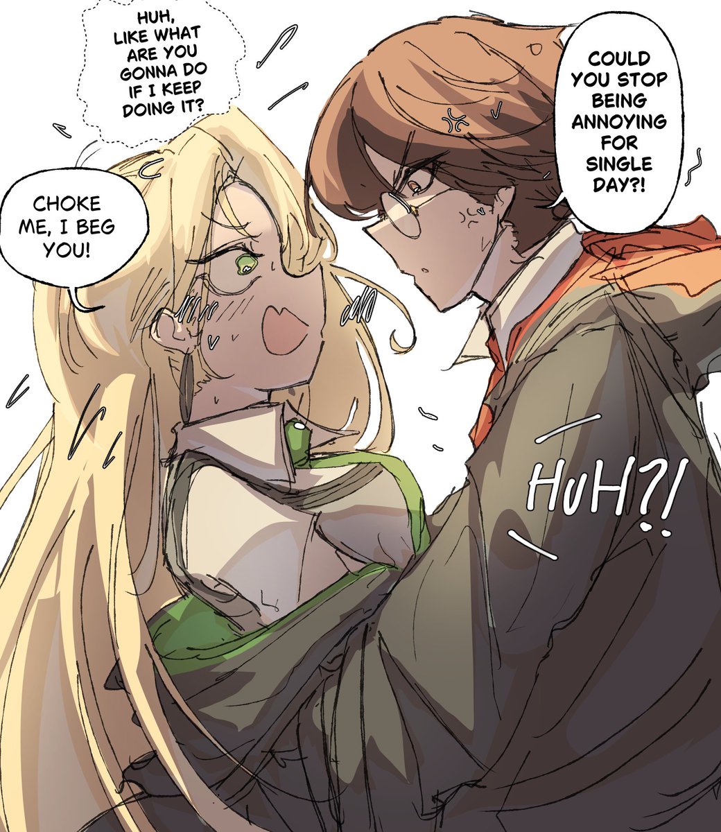 ris_ennnnnnnn's tweet photo. Looks like the speech bubbles are swapped.
#malfoid https://t.co/8pNQmEVyhN