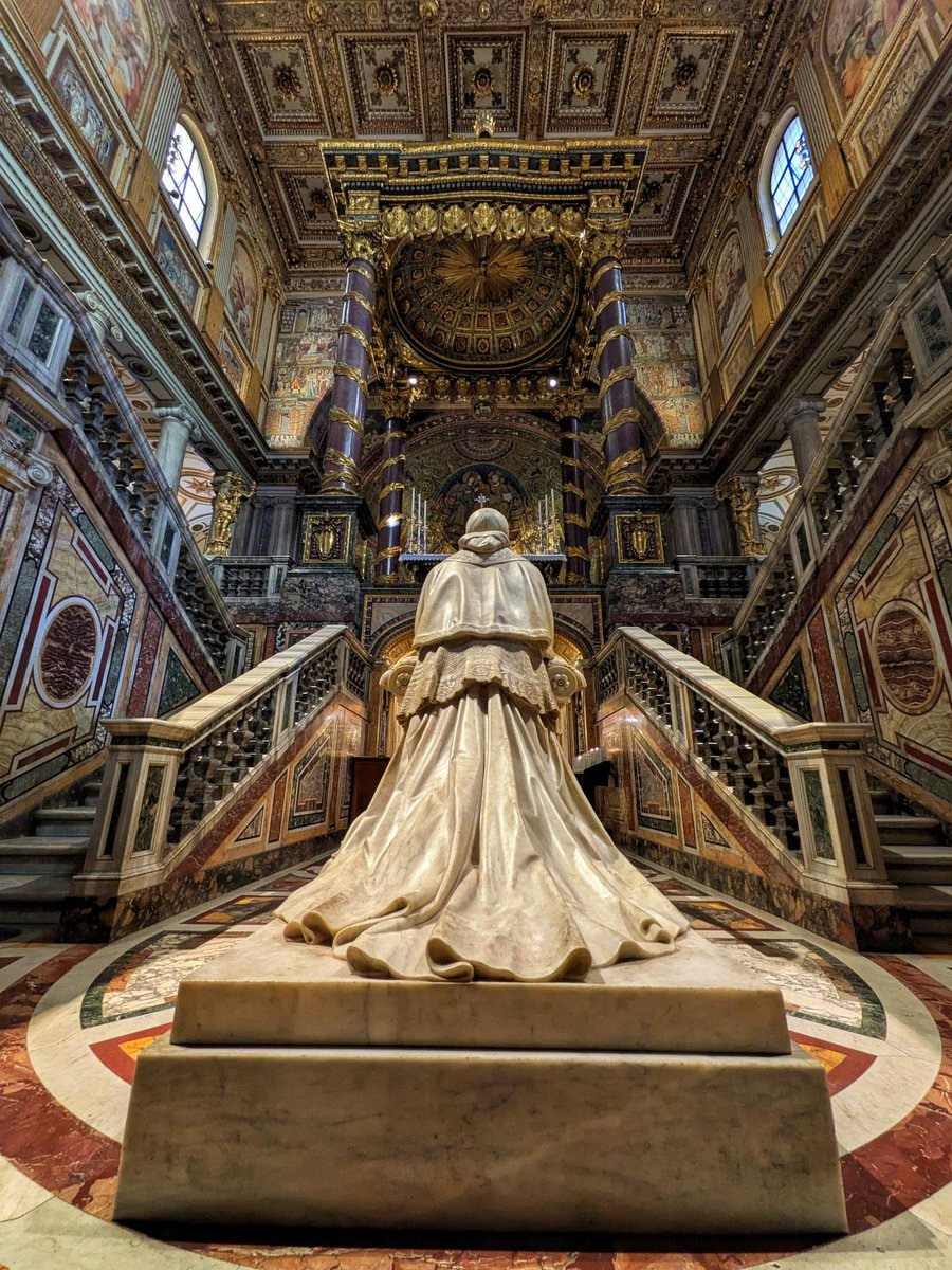 bymortalhand's tweet photo. The Papal Basilica of Santa Maria Maggiore is the largest and most important church in Rome dedicated to the Virgin Mary https://t.co/rNKYrYdvtn