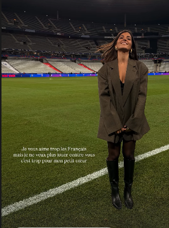 josoe201's tweet photo. Séverine Sparlakou hier soir pour France/Belgique @sparlakou https://t.co/SAdSd0ofmH