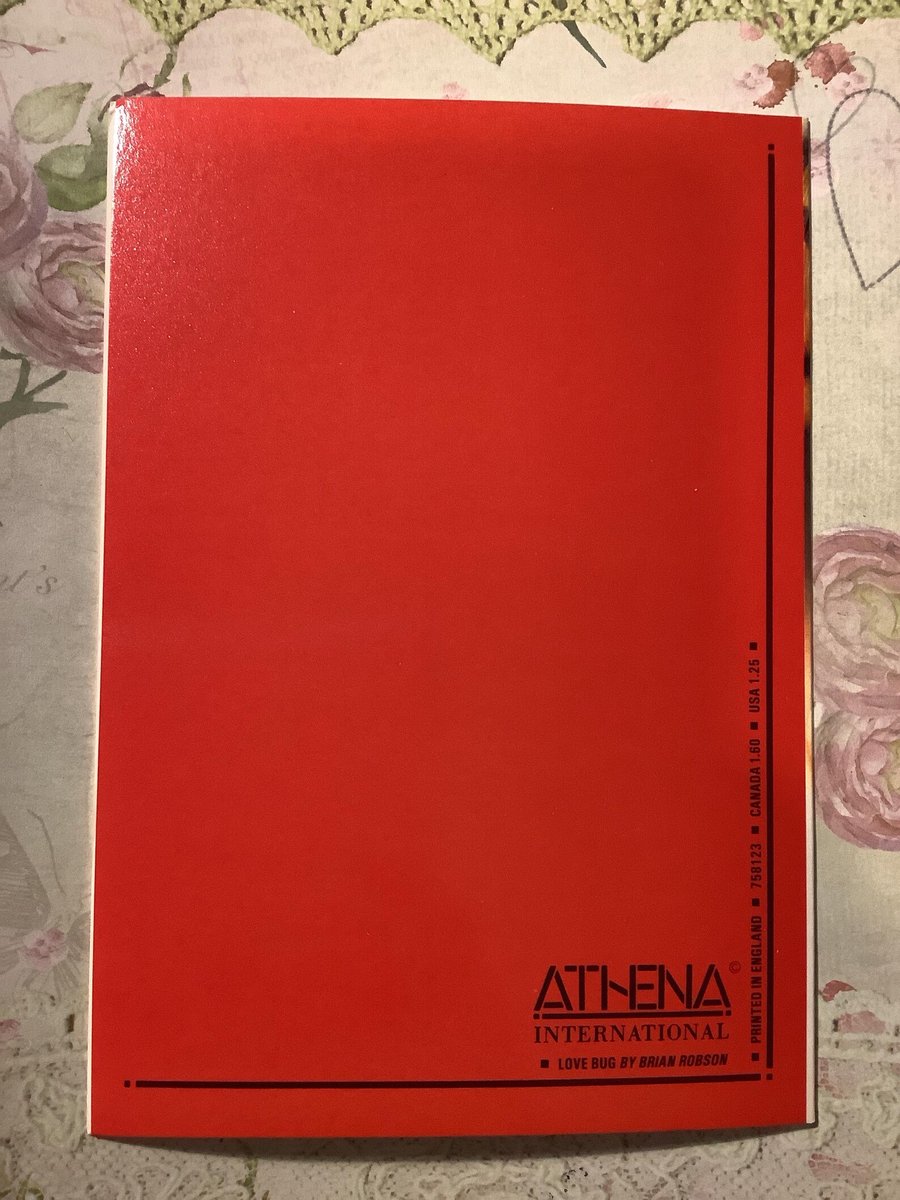 WatsonsVintage's tweet photo. ONLY 3 AVAILABLE! Extremely RARE 1980s Vintage Athena Blank Greetings Card -Stunning 80s Woman Design entitled 'Love Bug' by Brian Robson - Keep, Send or Frame https://t.co/mViR8lGTNU via @Etsy #VintageCards #Athena #80sArt #LoveBug #BrianRobson #BritishArt #80sNostalgia #80sFan https://t.co/YSwSgTz3hN