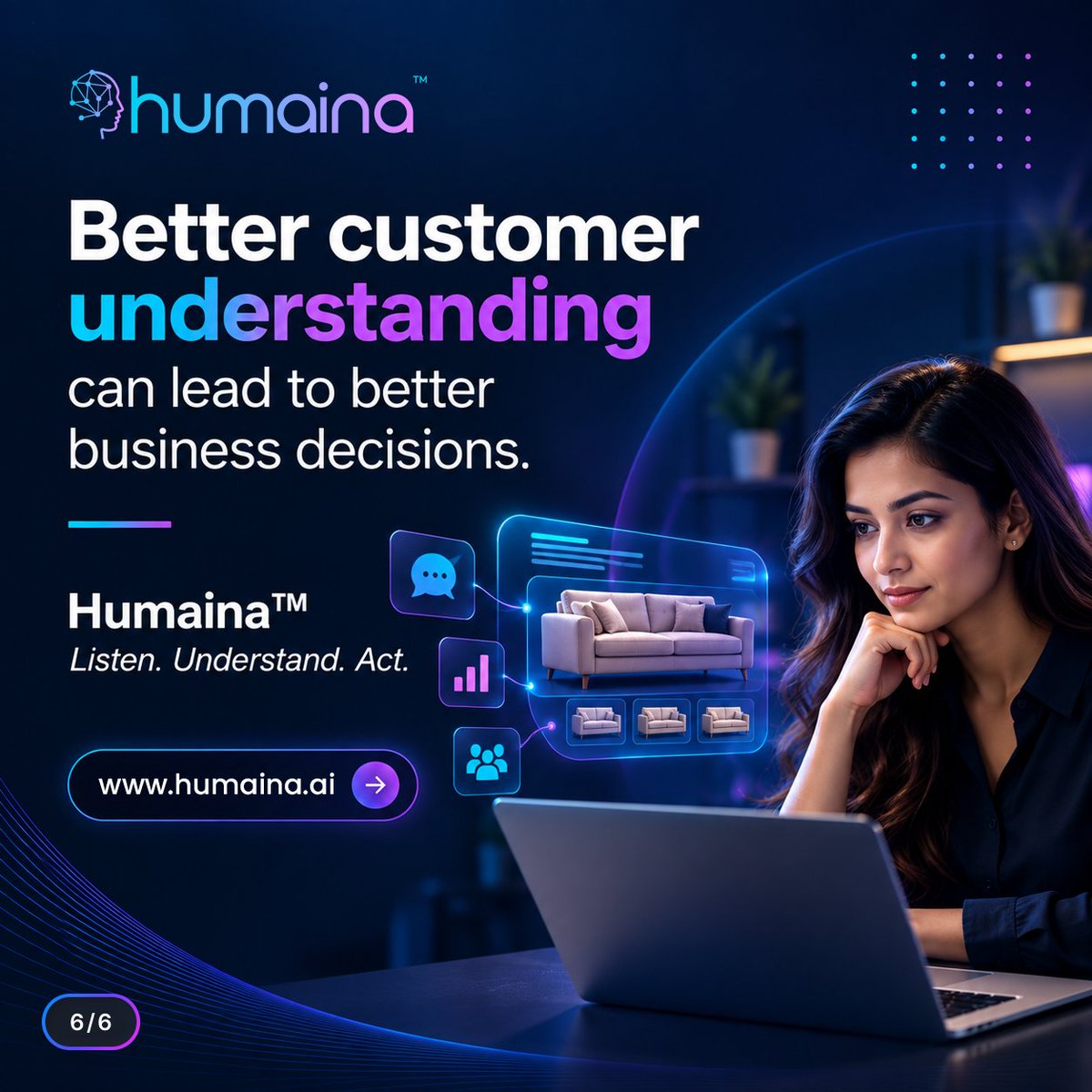 ipangram's tweet photo. Every question reveals a buying signal. 💡

Humaina™ helps businesses understand what customers really want.

#FurnitureIndustry #BuyingBehavior #CustomerExperience https://t.co/5fJ7eYCUqM