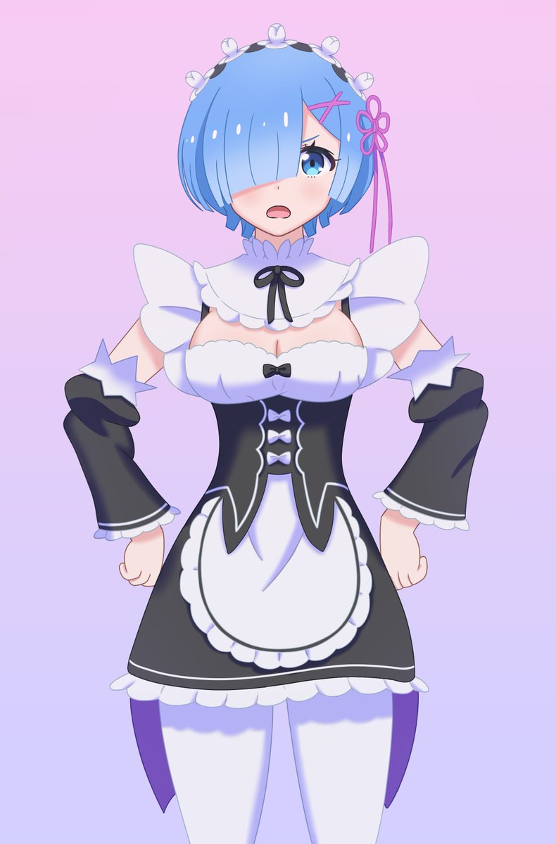 rynyanart's tweet photo. 「立ちなさい！レムの英雄！」
#rezero #リゼロ #Reゼロから始める異世界生活 #rem #レム https://t.co/vdVI7zZDnI