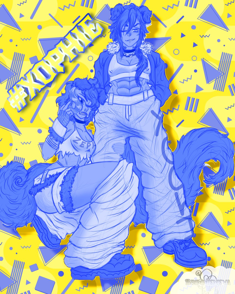 BrimmenevaVT's tweet photo. *digs in my little pocket then looks up at you suspiciously* POCKET ART!!! *throws xophie art at you and runs away* https://t.co/7C6udIWAAv