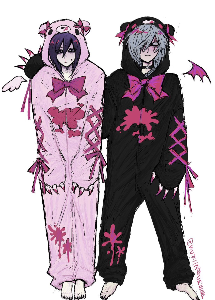 schiz0creep's tweet photo. #fyolai
In those gloomy bear onesies !! https://t.co/PuMNECRWH0