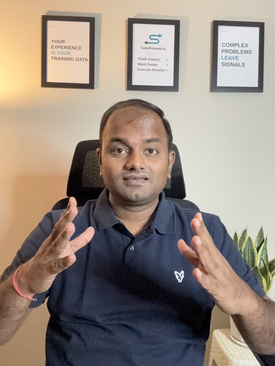 SolveForwardAI's tweet photo. When work feels uncertain, it’s easy to forget what you still carry: experience, judgment and problems you know how to solve.

Pick one recurring problem. Use AI to build a small solution. Let someone test it.

You can do your job well and still build your next chapter. https://t.co/6mg5xtO4lG