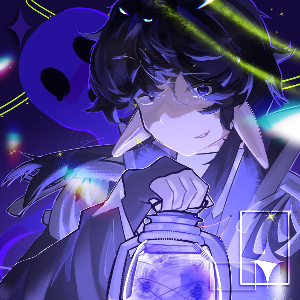 _Laniwawa's tweet photo. Yeah ignore the parts he lost his soul in first day or whatever😭

#fluixon #soulsmp https://t.co/GfK89Lp9NA