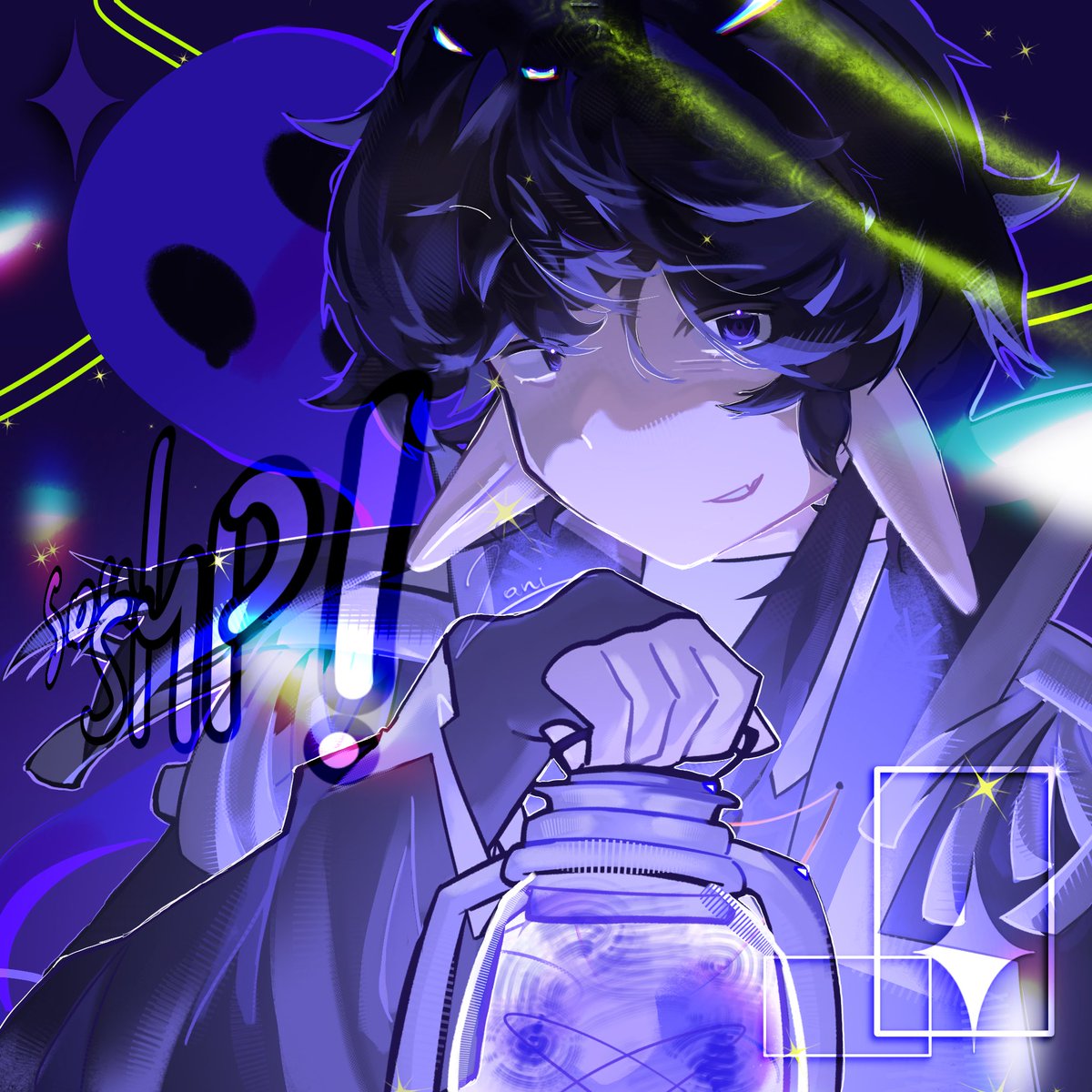 _Laniwawa's tweet photo. Yeah ignore the parts he lost his soul in first day or whatever😭

#fluixon #soulsmp https://t.co/GfK89Lp9NA